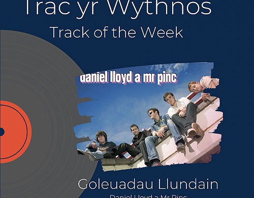 Trac yr wythnos – Goleuadau Llundain gan Daniel Lloyd a Mr Pinc